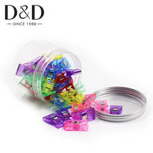 40Pcs Sewing Clips Mixed Quilting Plastic Clips Hemming Garment Clamps with Bottle for Patchwork Fabric Craft DIY Sewing Tools 2024 - buy cheap