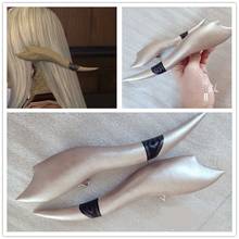 1 Pair FF14 Final Fantasy XIV RAEN Cosplay Horns Dragon Horn  s Head Clip Headwear Hairwear Cosplay Props Accessories Hair Clip 2024 - buy cheap