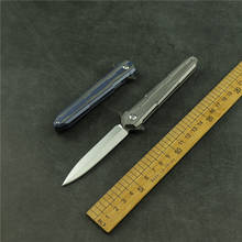 M390 steel folding knife outdoor camping survival pocket folding knife edge high hardness hunting knife EDC tool fruit knife 2024 - buy cheap