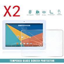 2pcs tablet vidro temperado protetor de tela capa para teclast x16 plus tablet anti-impressão digital quebra filme temperado 2024 - compre barato