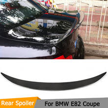 Car Styling Carbon Fiber Rear Spoiler Lip Trunk Wing for BMW 1 Series M Sedan Coupe 2011-2017 Rear Trunk Boot Lip Wing Spoiler 2024 - buy cheap