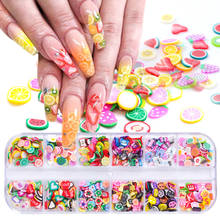 Nail Art déco-Relleno de rebanadas de fruta para decoración de uñas, accesorios para limo, juguete de decoración 2024 - compra barato