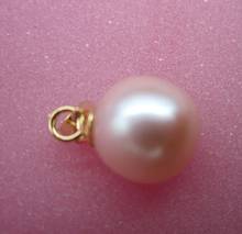 Free Shipping  NATURAL AAA+10-11mm South Sea Pink Pearl Pendant/Necklace 2024 - buy cheap