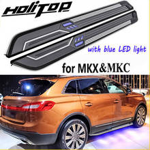 LED running board/side bar/side step for LINCOLN MKC MKX/Nautilus 2015-2020,with LED fashion light,newest model,can load 300kg 2024 - buy cheap