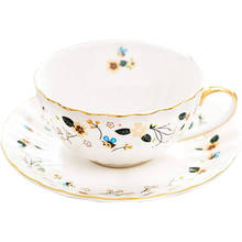 European Tea Coffee Cup with Saucer Flower Bee Tea Cups and Saucers,Coffee Bone China Mug 1 Set with Beautiful Box(1 Cup 1plate) 2024 - buy cheap