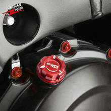Tapón de llenado de aceite para motor de motocicleta, accesorios para Suzuki GSR750 GSR 750 2011-2021 2024 - compra barato