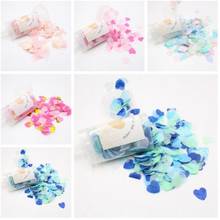 100pcs Push Tube Heart Confetti Poppers for Bridal Wedding Happy Birthday Paper Mini Confetti Party Decoration 2024 - buy cheap