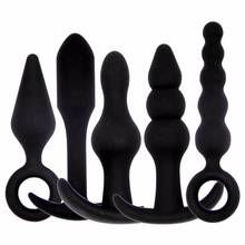 Silicone Anal Sex Toy Butt Plug Prostate Massager Anal Massager Sex Toy Sex Product for Man and Beginner 2024 - buy cheap