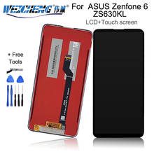 Original LCD For Asus Zenfone 6 2019 ZS630KL LCD Screen Digitizer Assembly 6.4 Inch Display For Asus ZS630KL 6Z I01WD LCD Parts 2024 - buy cheap