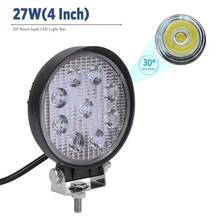4 inch 27W LED Work Light Offroad Car 4WD Truck Tractor Boat Trailer 4x4 ATV SUV 12 24V Spot Flood 4.2'' LED Driving Light 2024 - buy cheap