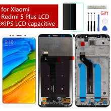 for Xiaomi Redmi 5 Plus LCD Display Touch Screen Digitizer Assembly with Frame replacement Repair Spare Parts with gift 2024 - buy cheap