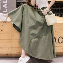 TingYiLi-faldas Midi plisadas de estilo coreano para mujer, falda de cintura alta, Estilo Vintage, holgada e informal 2024 - compra barato