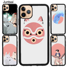 Studio Ghibli Princess Mononoke For iPhone 12 Pro Max 13 mini Case For iPhone 11 Pro Max XS XR X 7 8 Plus SE 2020 Funda 2024 - buy cheap