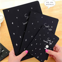 Creative Black Paper Notebook Diary Notepad 16K 32K 56K Sketch Graffiti Notebook For Drawing Painting Office School Stationery 2024 - buy cheap