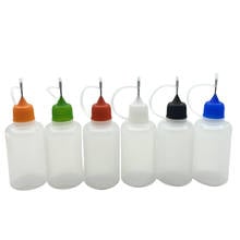 20pcs Empty 30ml Plastic Dropper Bottles With Metal Needle Cap For Liquid Container Essential Oil Vail 2024 - buy cheap