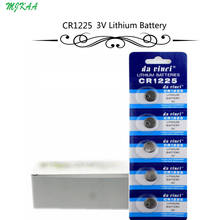 100Pcs=20Card CR1225 Button Batteries LM1225 BR1225 KCR1225 Cell Coin Lithium Battery 3V CR 1225 For Watch Electronic Toy Remote 2024 - buy cheap