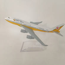 JASON TUTU-modelo de avión de Metal fundido a presión, modelo de avión de juguete de 16CM, Boeing 747, Real de Singapur, 1:400 2024 - compra barato