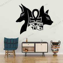 YOYOYU Ancient Egyptian Gods Anubis Bastet Eye Of Horus Vinyl Wall Stickers Home Decor Living Room Bedroom Wallpaper JC104 2024 - buy cheap