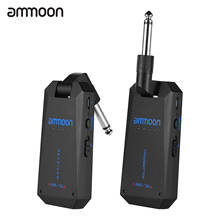 Ammoon-sistema inalámbrico de AM-5G para guitarra, transmisor y receptor de Audio recargable de 5,8G, amplificador de banda ISM, accesorios 2024 - compra barato