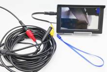 5.5mm/9mm AV Endoscope Camera 4.3 Inch Screen Build-in Battery Portable Handheld Endoscope Microscope 2024 - buy cheap