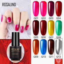 ROSALIND Neon Gel Nail Polish Semi Permanent Fluorescent Neon Hybrid Varnishes For Manicure UV Soak Off  Primer Base Top Coat 2024 - buy cheap