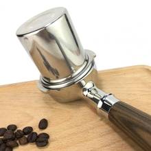Taza dosificadora de café de acero inoxidable, alimentador de polvo, pieza para máquina de Espresso de 51/58mm, Tamper 2024 - compra barato