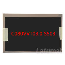 Latumab Original 8 Inch C080VVT03.0 S503 for AUO 800×480 C080VVT03.0 Industrial LCD Screen Panel for Car GPS Navigagation 2024 - buy cheap