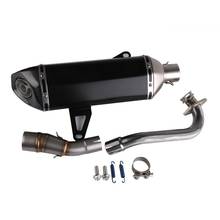 Silenciador de cano de escape, para yamaha xmax300, xmax 250, 300 cc x max, 250cc, 300cc, 2017 a 2019 2024 - compre barato