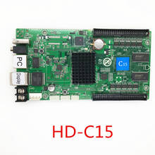 C10 HD-C15-tarjeta de envío (funciona junto con R500 o R501) y función dual asíncrona, vídeo y audio a todo color, tarjeta de control led 2024 - compra barato