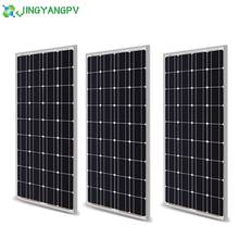 300W 400w 200w 100w Glass Plate Solar Panel Rigid Panels Monocrystalline Solar Cell 12V 24V Solar Battery Charger For Home Roof 2024 - buy cheap