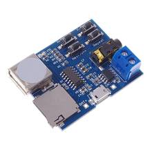 Top Mp3 Lossless Decoders Decoding Power Amplifier Mp3 Player Audio Module Mp3 Decoder Board support TF Card USB 2024 - buy cheap