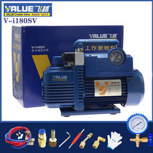 V-i180SV refrigerant vacuum pump reflux prevention single-stage 10 HP 1/2/3/4L car air conditioner refrigerator refrigeration re 2024 - buy cheap