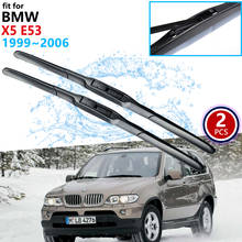 for BMW X5 E53 1999~2006 Blades Front Windscreen Windscreen Wipers Car Wiper Car Accessories Stickers 2000 2001 2002 2003 2004 2024 - buy cheap