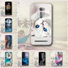 For Asus ZenFone 2 ZE500CL 5.0" Case Cover For Asus ZenFone 2 ZE500CL Z00d Silicon Case Soft TPU Back Cover Cartoon Cute Cat Bag 2024 - buy cheap