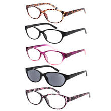 Henotin primavera dobradiça óculos de leitura requintado cat eye frame homem e mulher leitor hd incluindo óculos de sol decorativos 2024 - compre barato