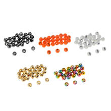 25pcs 5 Colors 4.6mm Nice-Designed Slotted Tungsten Beads Fly Tying Material 2024 - buy cheap