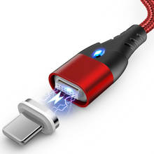 Cable magnético de carga rápida USB tipo C, Cable magnético Micro USB, Cable de carga de datos, Cable USB para teléfono móvil 2024 - compra barato