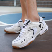 Zapatos de voleibol profesionales para hombre, zapatillas deportivas de interior, zapatos de bádminton con cojín transpirable, antideslizantes, talla grande 2024 - compra barato