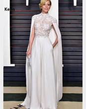With Jacket Evening Dress Pocket Applique Bead Illusion vestido Islamic Dubai Kaftan Saudi Arabic Evening Gown Prom Dress Plus 2024 - buy cheap