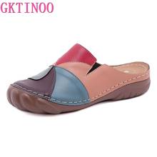 GKTINOO 2022 Summer Shoes Women Slippers Summer Holiday Beach Shoes Flat Non-slip Soft Comfortable Woman Shoes Plus Size 42 2024 - buy cheap