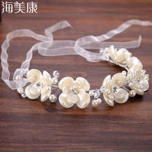 Haimeikang-tiara para madrinhas, tiara para casamento, acessório de joia para cabelo 2024 - compre barato