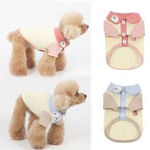 Cat Shirt Spring Summer Small Dog Clothes Cardigan Chihuahua Doggie Puppy Yorkshire Pomeranian Poodle Bichon Schnauzer Clothing 2024 - buy cheap