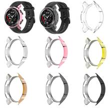 Galvanizado pc smartwatch mostrador capa de proteção vazada, para honor watch gs pro unissex peças de smartwatch 2024 - compre barato