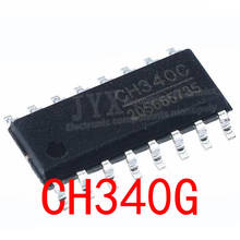 Placa ch340g sop16 340g sop-16 ch340 sop original ic r3, cabo usb, chip serial, 5 peças 2024 - compre barato