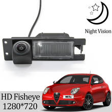 Owtosin HD 1280*720 Fisheye Rear View Camera For Alfa Romeo MITO 2008-2018 Car Vehicle Reverse Parking Accessories 2024 - buy cheap