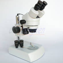 Frete grátis!! 7x-90x! Microscópio binocular estéreo com zoom de iluminação superior e inferior 2024 - compre barato