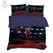 YuXiu 3D Basketball Football Field Duvet Cover Set Bedding Sets 3Pcs Bed Linen Covers Pillowcase King Queen Full Home Texitle 2024 - buy cheap