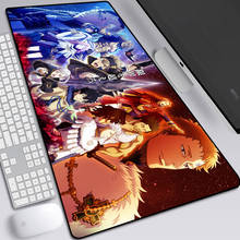 Mousepad anime de trevo preto, apoio para mouse, teclado, mouse 2024 - compre barato