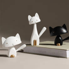 Creative Cat Animal Decoration Modern Home Living Room Decoration Resin Sculpture Desktop Furnishings 2024 - buy cheap