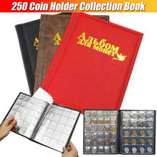 250 Pieces Coins Storage Book Commemorative Coin Collection Album Holders Collection Volume Folder Hold Multi-Color Empty Coin 2024 - buy cheap